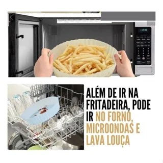 Kit Formas de Silicone para Air Fryer e Forno